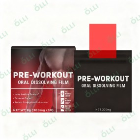 Pre Workout Oral Film Manufacturer - Energy Supplement Muscle Building