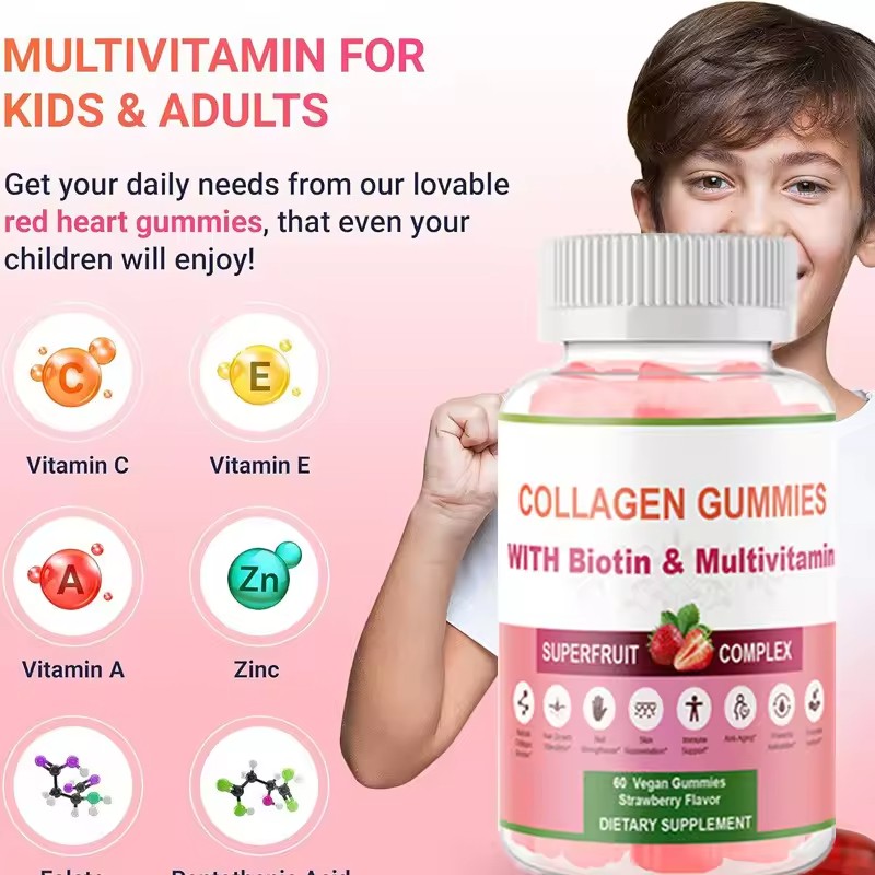 Collagen Gummies Manufacturer - Biotin Multivitamin Dark Spots
