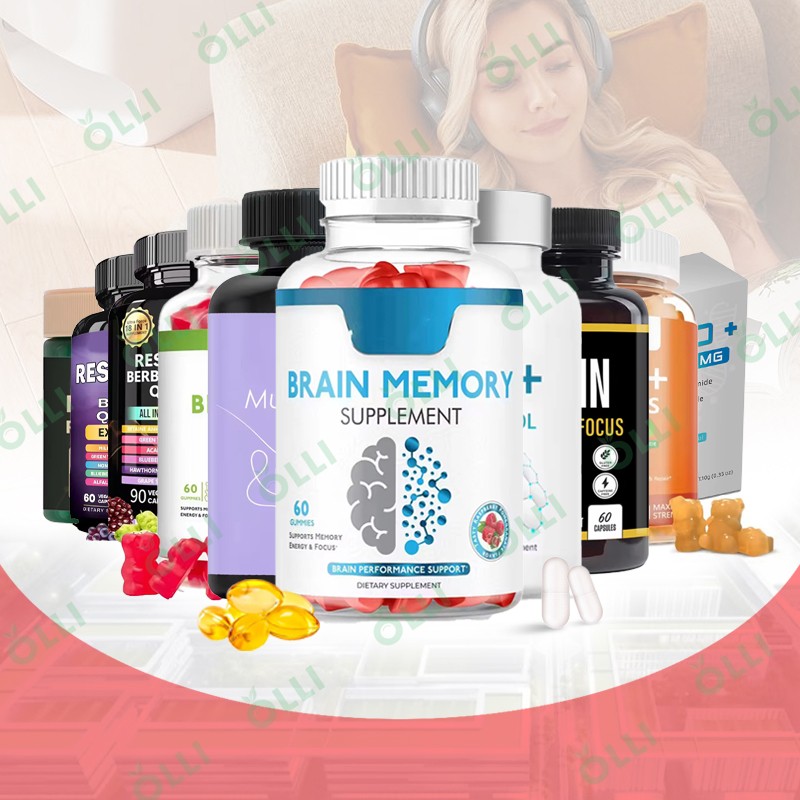 NAD+ Capsules Factory - Memory Focus Clarity Gummies OEM