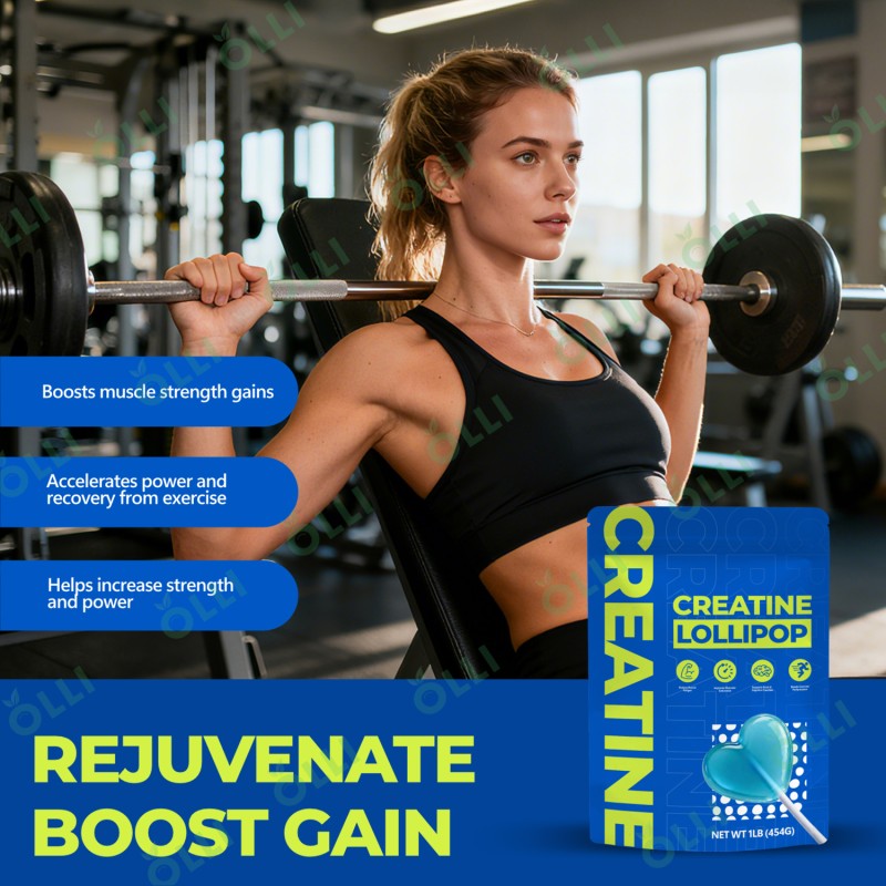 Creatine Lollipop Manufacturer - Halal Vegan Organic Wholesale