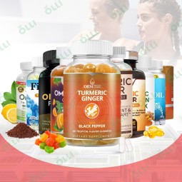 Dietary Supplement Kit Factory - Fish Oil Curcumin Emotional Recovery