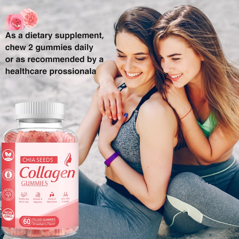 Hair Skin Nails Gummy Manufacturer - Biotin Collagen Vegan