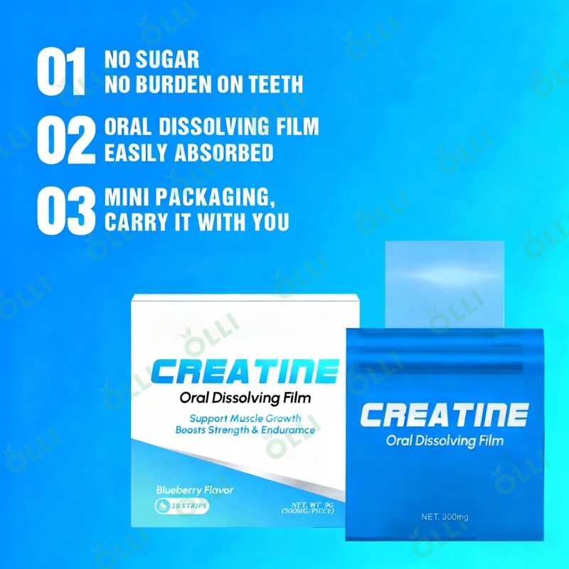 Energy Oral Strips Factory - Pre-Dissolved Creatine Vegan Film