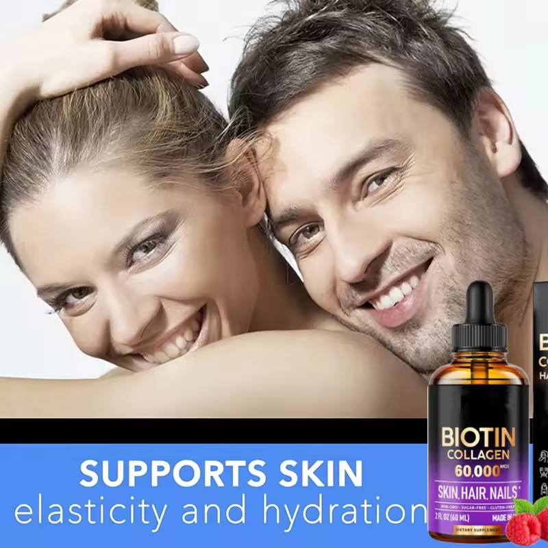 Biotin Collagen Liquid Supplier - Vitamins Oral Hair Nails Skin