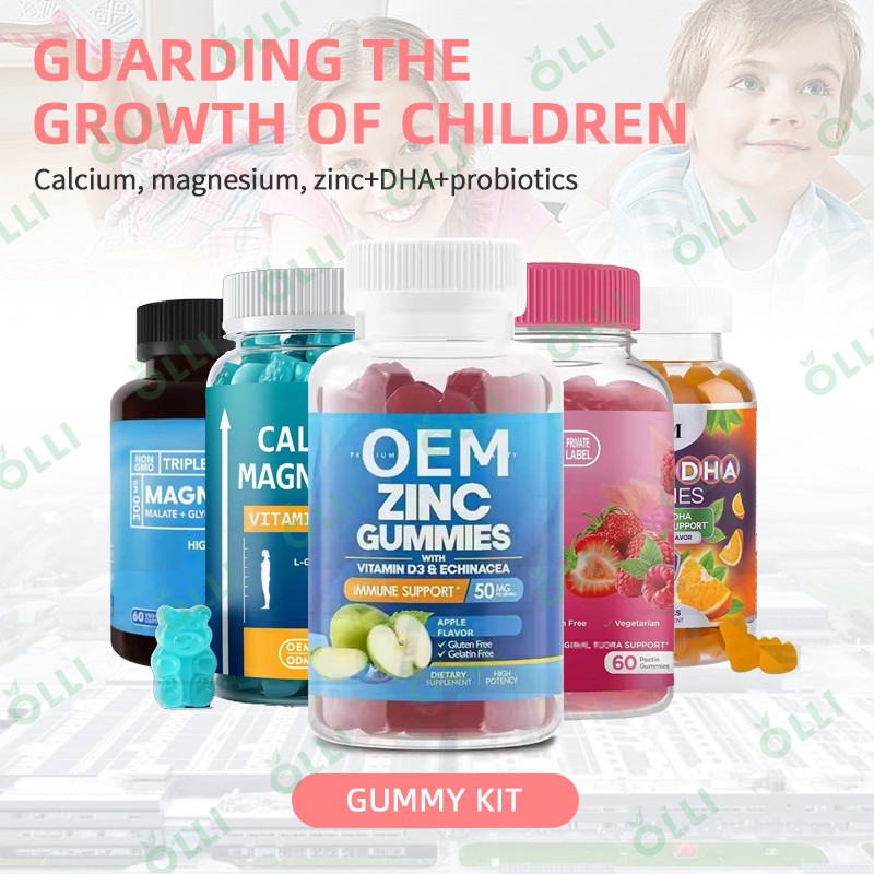 Children Supplement Kit Factory - Calcium Magnesium Zinc DHA