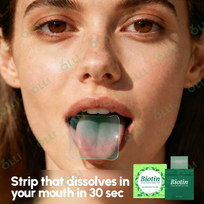 Biotin Oral Film Manufacturer - Fast Dissolving Supplement Strips