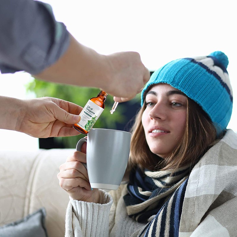 Oregano Oil Drops Factory - Organic Boost Immunity Improve