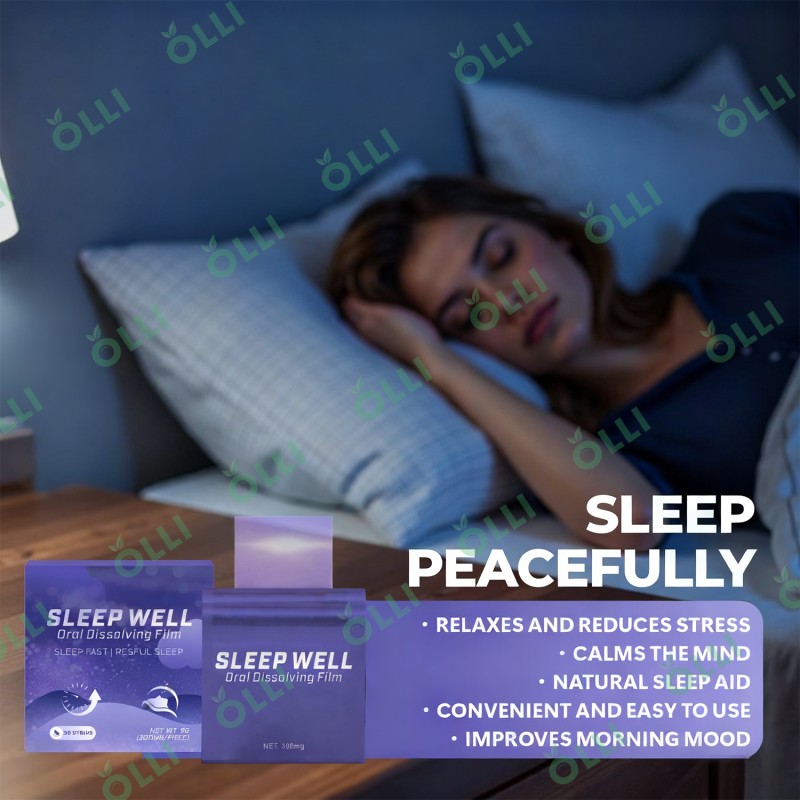 Sleep Oral Film Manufacturer - Vegan Halal Relax Mood OEM