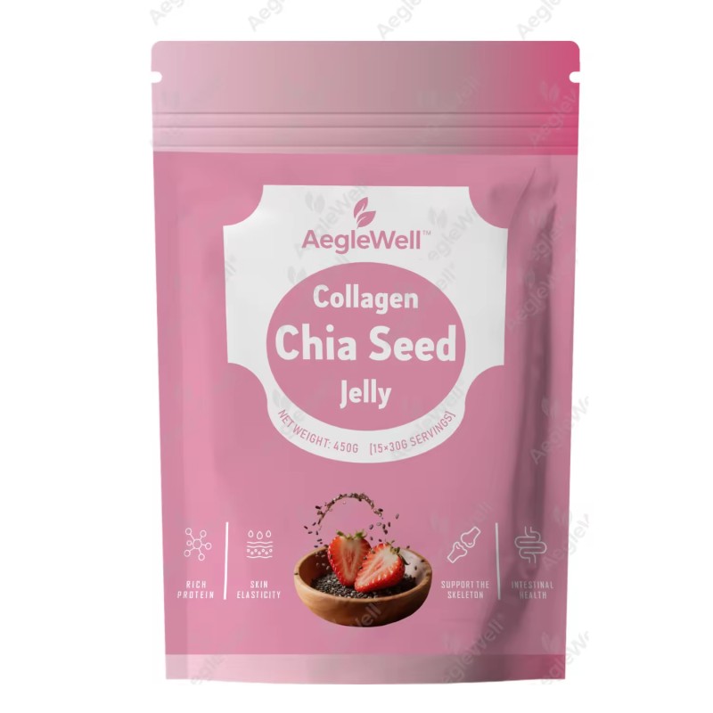Vegan Collagen Jelly Supplier - Chia Seed Antioxidants Vitamins