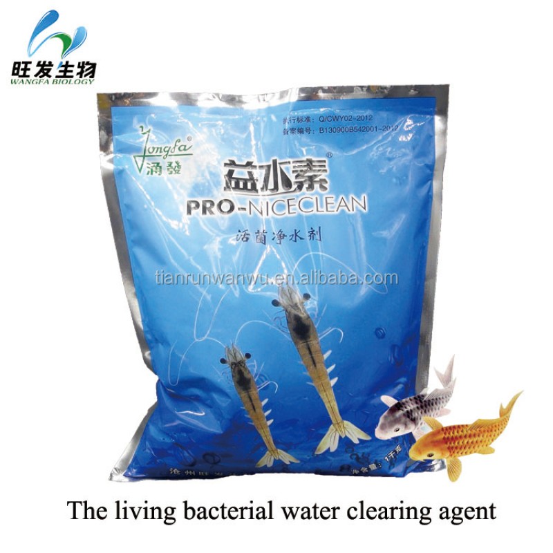 Beneficial Microbes(PRO-NICECLEAN) for Degrading the Ammonia Quickly, Enhance the Immune System of Aquatic Animals