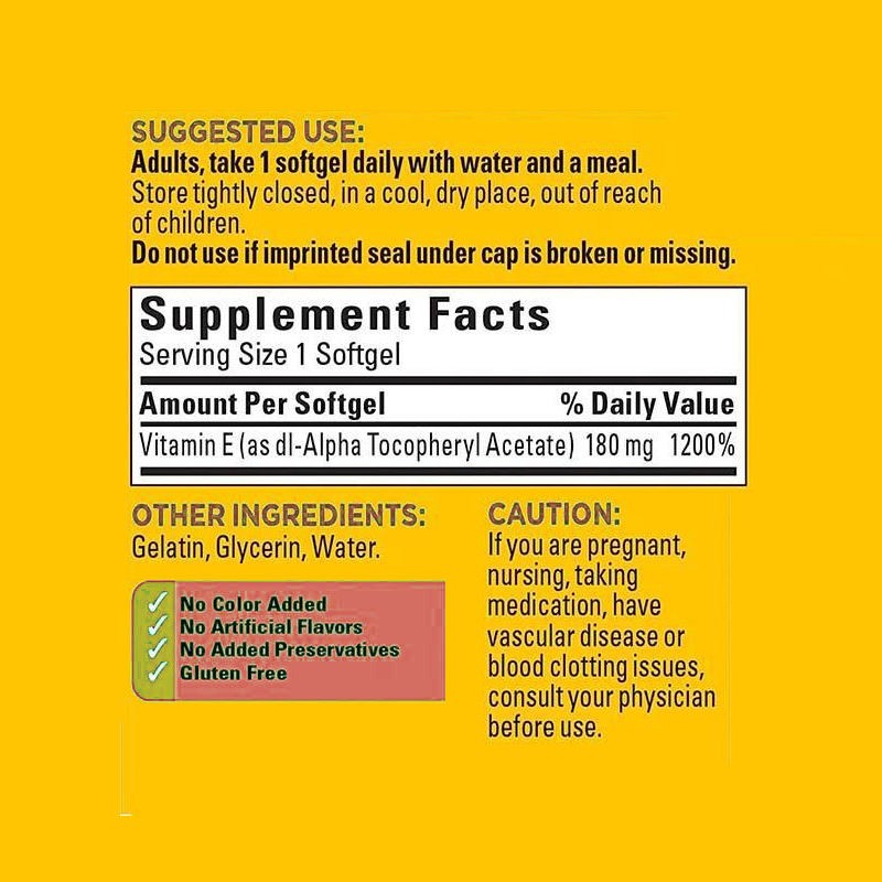 Vitamin E Softgels Factory - OEM Antioxidant Immune Skin Protection