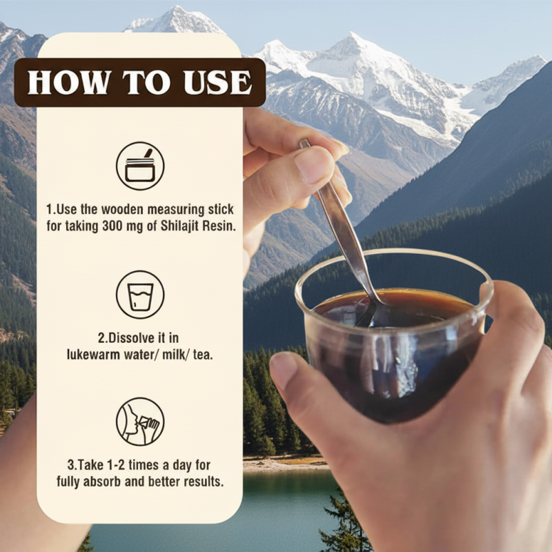 Shilajit Resin Supplier - OEM Immune Support Minerals Fulvic Acid