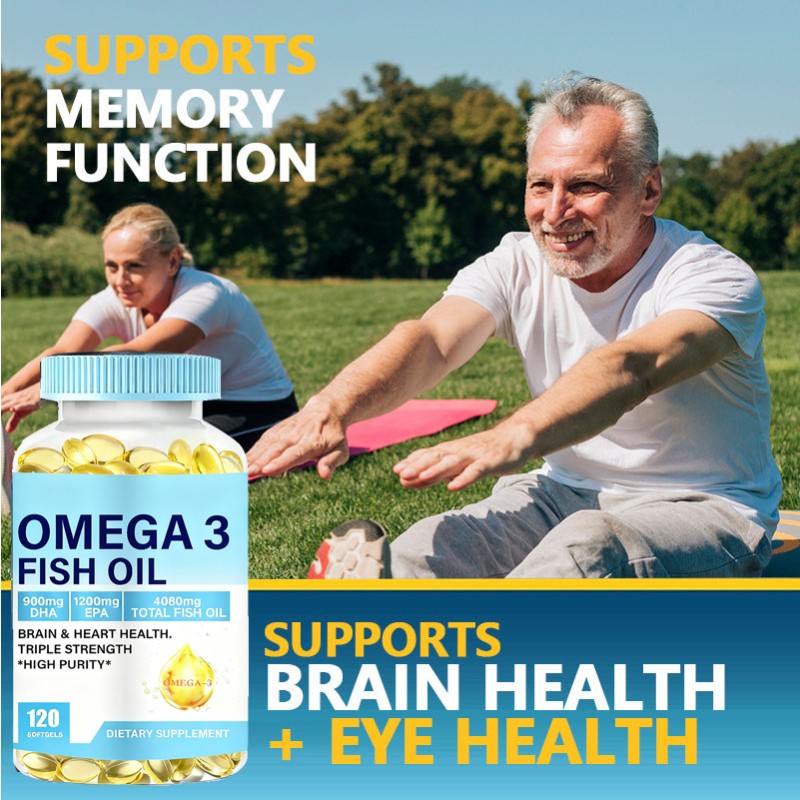 Omega 3 Softgels Manufacturer - OEM Brain Eye Health DHA EPA