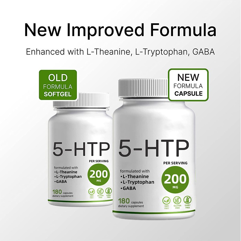 Mood Support Capsules Manufacturer - OEM GABA Tryptophan 5HTP Relax