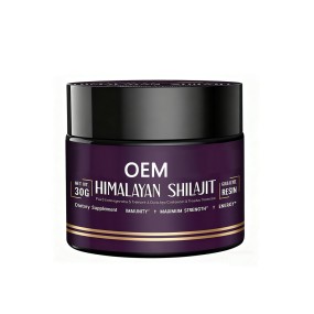 Shilajit Resin Supplier - OEM Immune Support Minerals Fulvic Acid