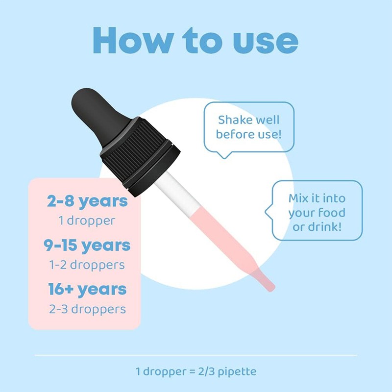 Children's Drops Manufacturer - OEM Cognitive Brain Booster Zinc