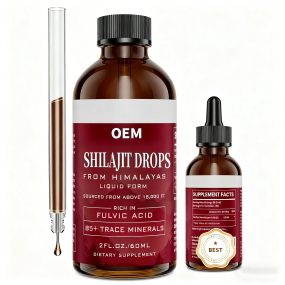 Shilajit Liquid Supplier - OEM Antioxidant Energy Memory Immune