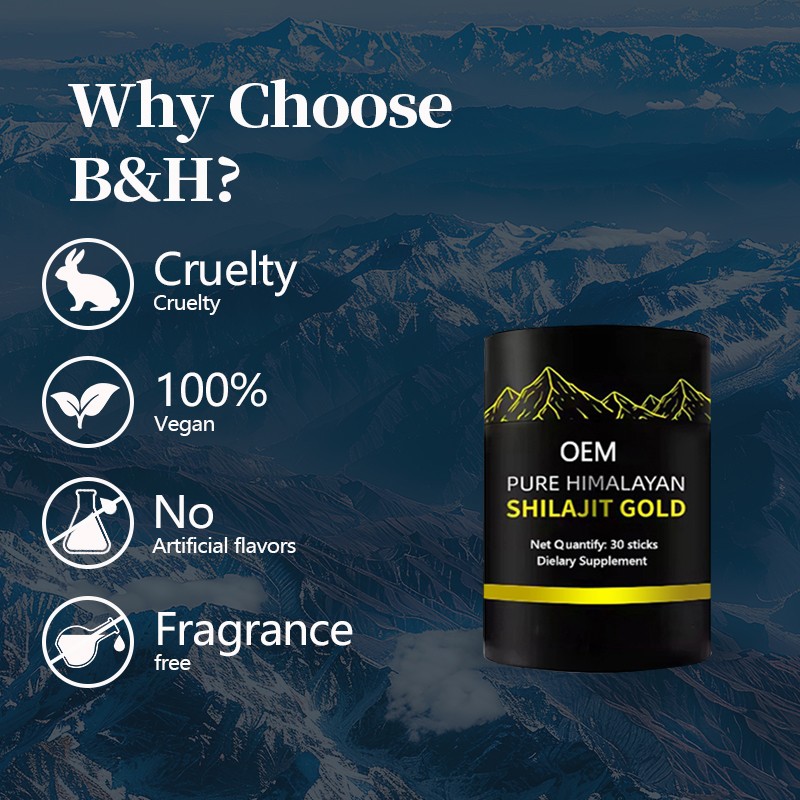 Shilajit Resin Factory - OEM Pure Fulvic Acid Energy Boost