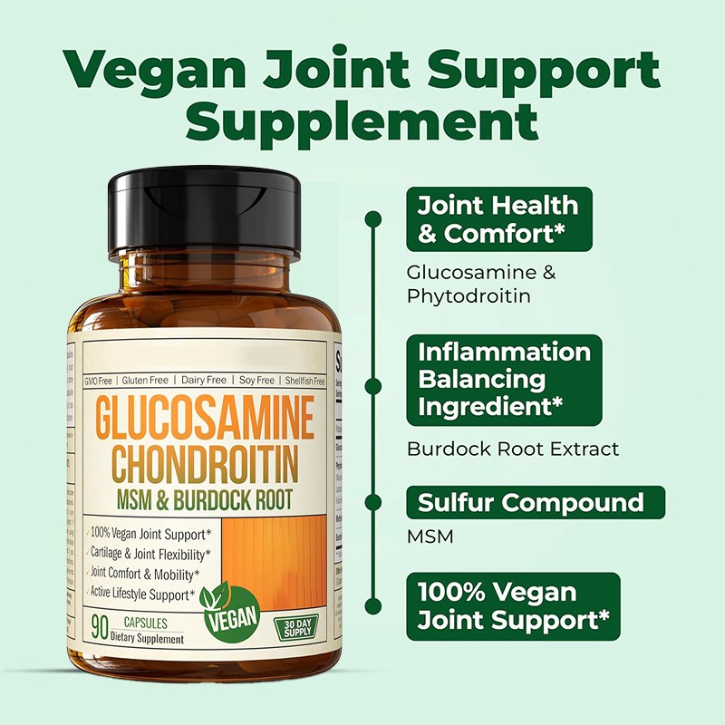 Joint Support Capsules Factory - OEM Turmeric Glucosamine Chondroitin