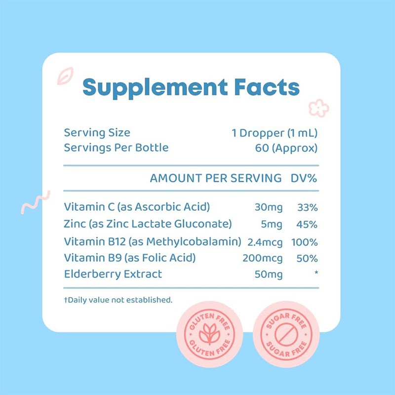 Children's Drops Manufacturer - OEM Cognitive Brain Booster Zinc