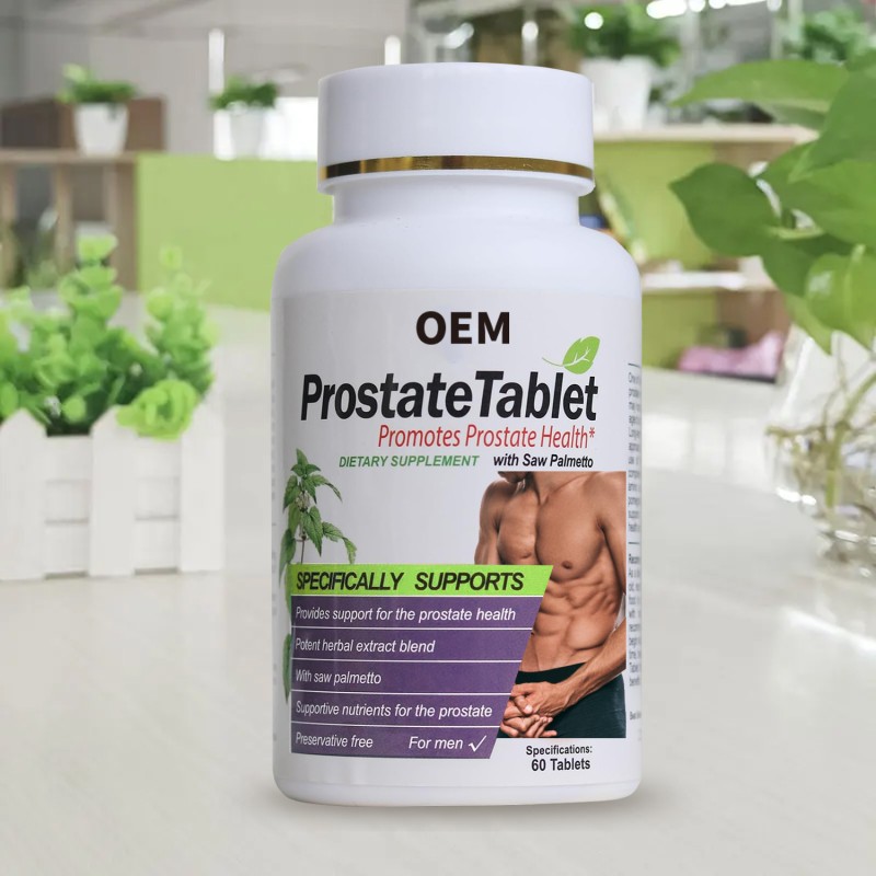Prostate Health Tablets Factory - OEM Saw Palmetto Zinc Quercetin
