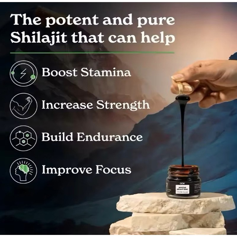 Shilajit Drink Manufacturer - OEM Himalayan Pure Energy Immune