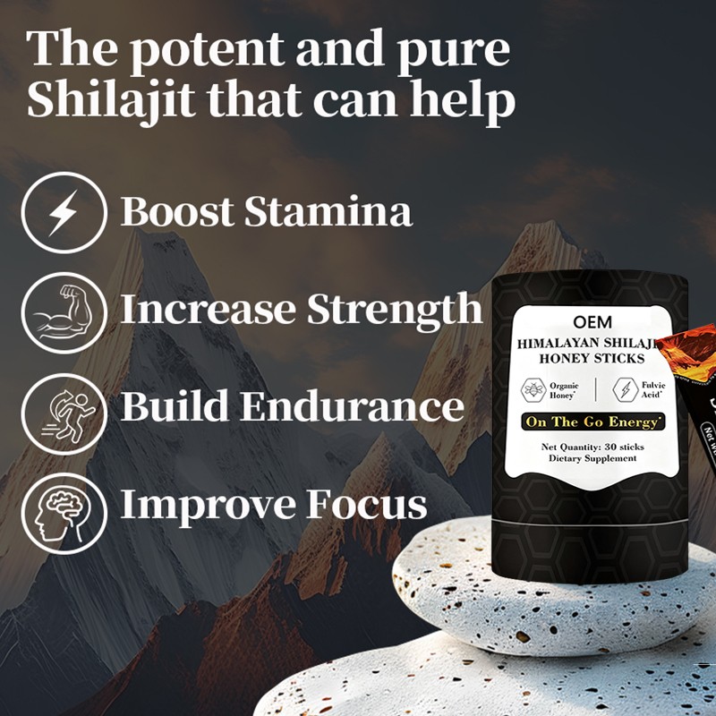 Shilajit Resin Manufacturer - OEM Original Himalayan Pure Grade