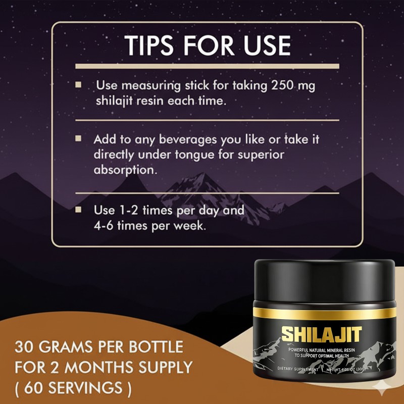 Shilajit Resin Supplier - OEM Fulvic Acid Magnesium Zinc Minerals