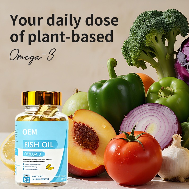 Vegan Omega Softgels Supplier - OEM 369 DHA EPA Immune