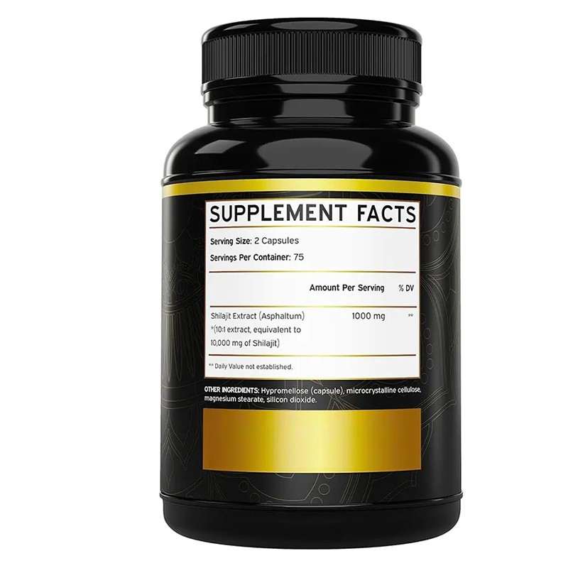 Shilajit Capsules Factory - OEM Energy Booster Immune Support