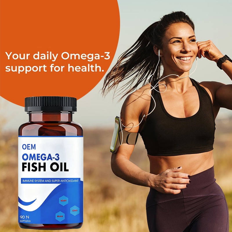 Fish Oil Softgels Supplier - OEM Vegan Omega 3 Heart Brain
