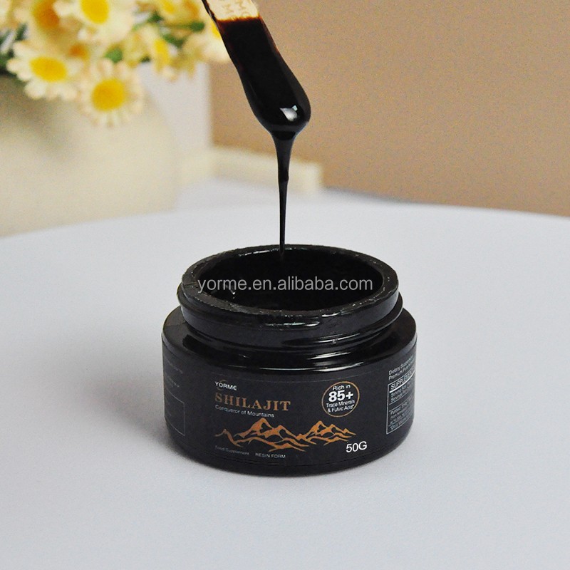 Shilajit Resin Factory - OEM Fulvic Acid Trace Minerals 100 Serving