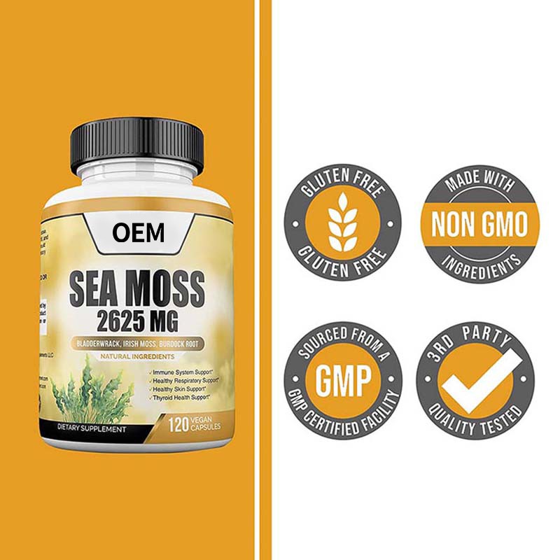 Thyroid Health Capsules Supplier - OEM Vegan Bladderwrack Seamoss