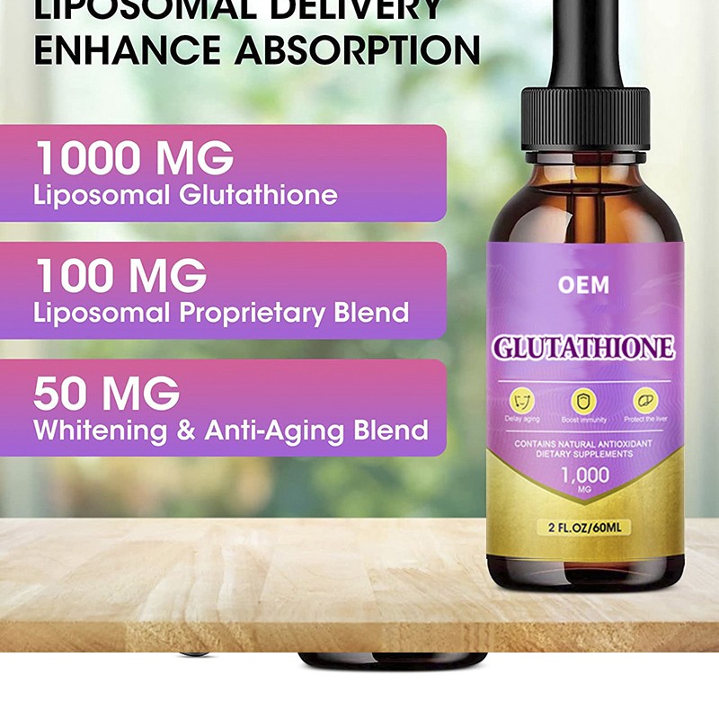 Glutathione Drops Factory - OEM Liposomal Vitamin C Whitening