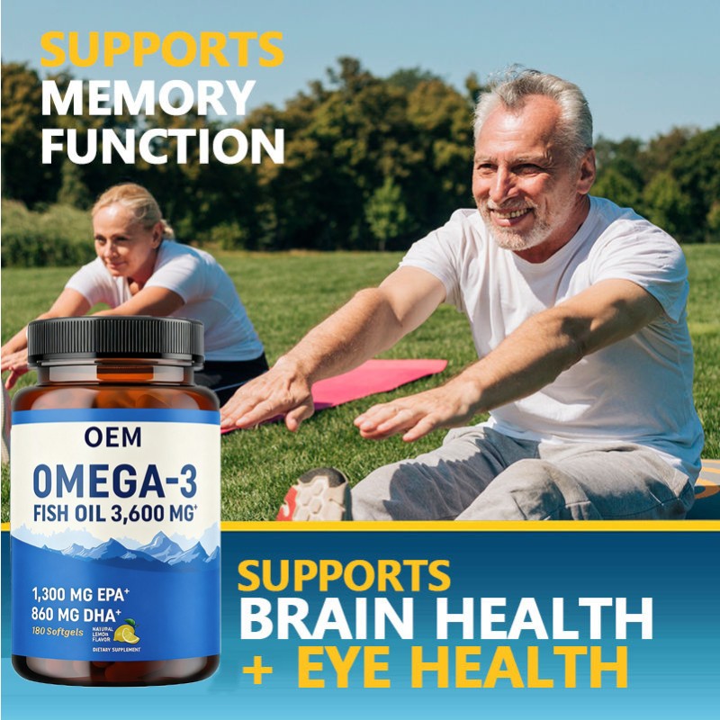 Fish Oil Softgels Factory - OEM Omega 3 Supplement Soft Capsules