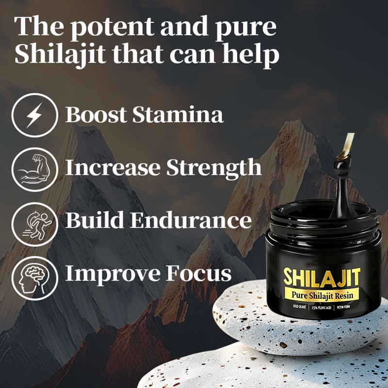 Shilajit Resin Factory - OEM Himalayan Pure Fulvic Acid Minerals