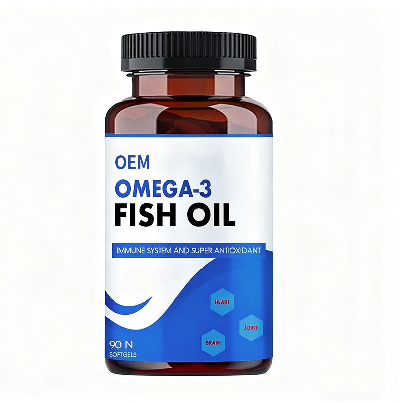 Fish Oil Softgels Supplier - OEM Vegan Omega 3 Heart Brain