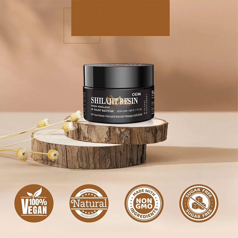 Shilajit Extract Supplier - OEM Multiple Minerals Fulvic Acid