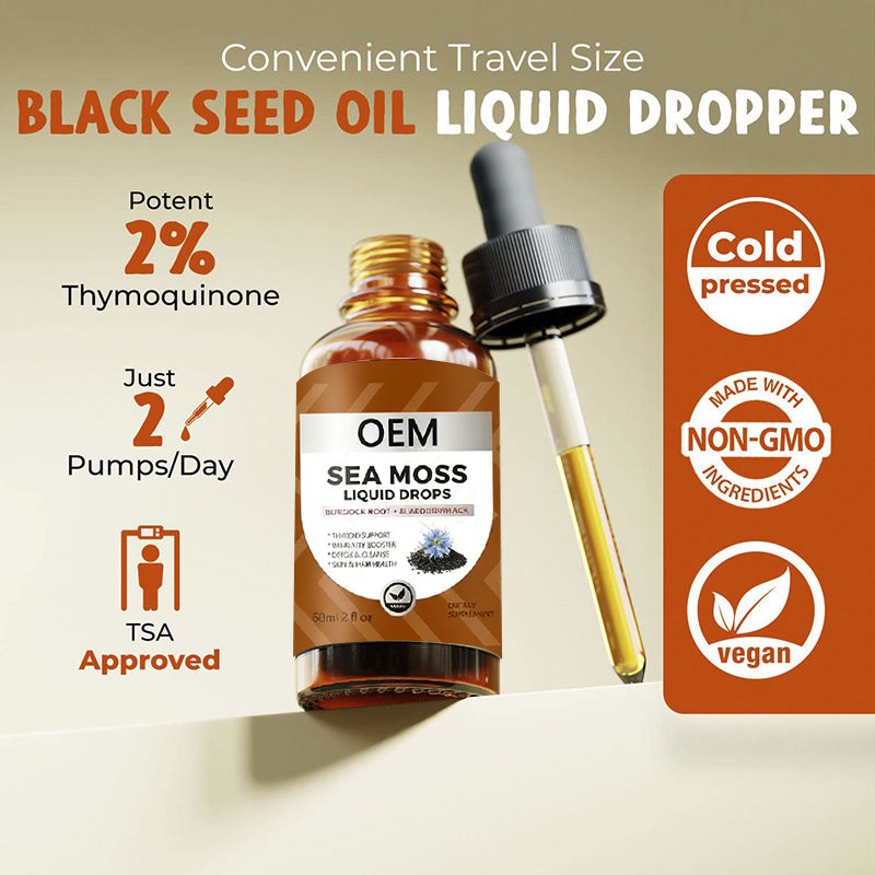 Black Seed Oil Factory - OEM Cold Pressed Nigella Sativa Immune
