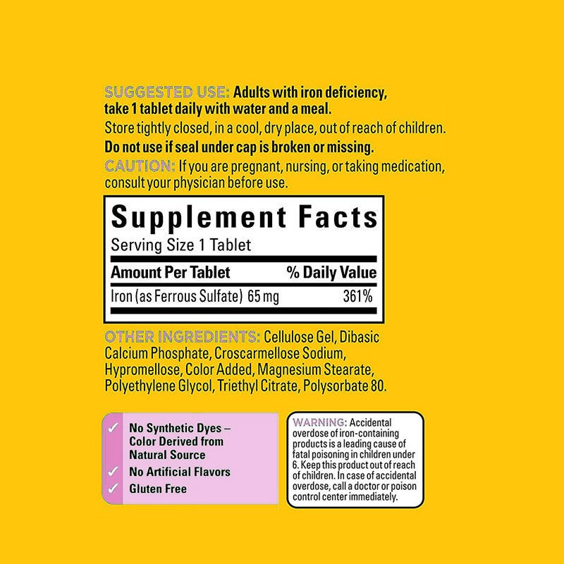 Iron Tablets Supplier - OEM Ferrous Sulfate Red Blood Cell