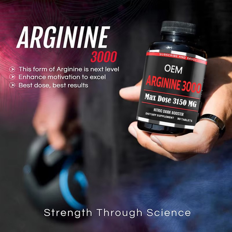 Nitric Oxide Tablets Factory - OEM L-Arginine Endurance Performance