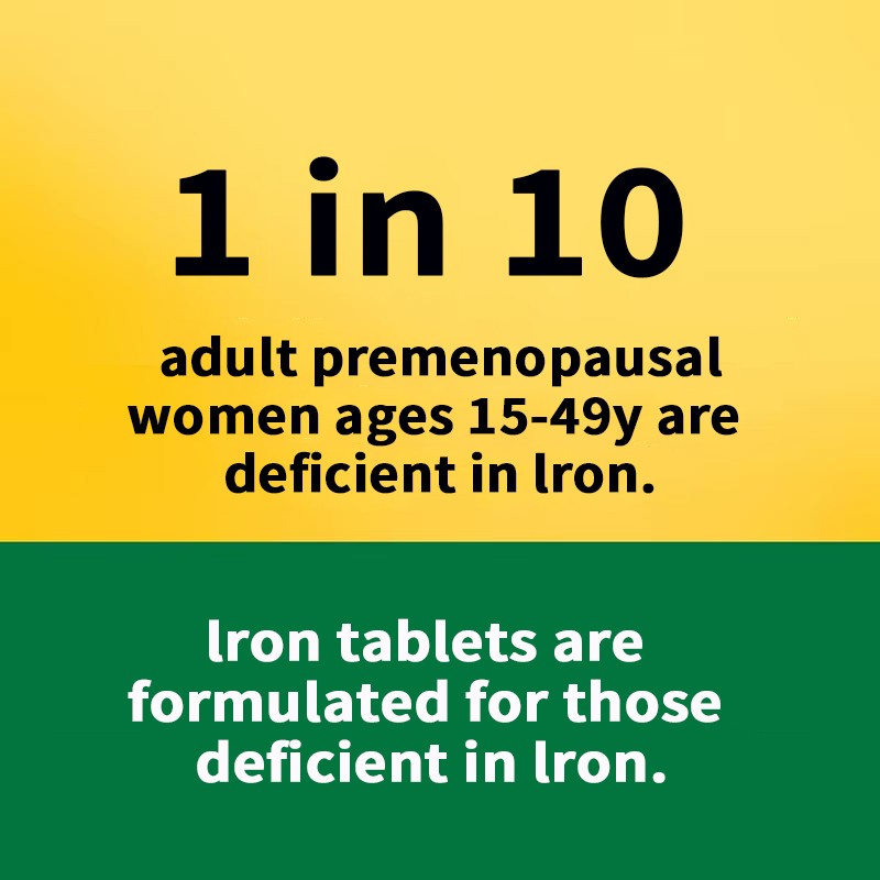 Iron Tablets Factory - OEM High Potency Iron Deficiency