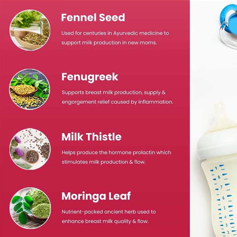 Lactation Gummies Supplier - OEM Fennel Seed Fenugreek Moringa