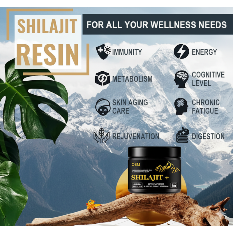 Shilajit Resin Manufacturer - OEM Organic Himalayan Pure Minerals
