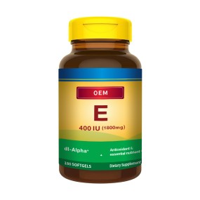 Vitamin E Softgels Supplier - OEM 1000iu Immune Skin Cell