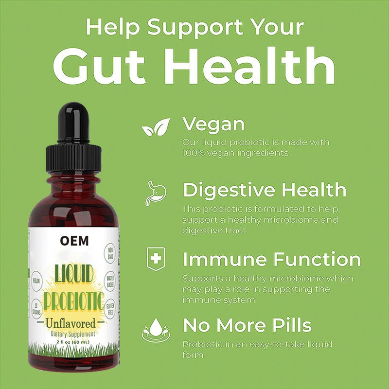 Probiotic Drops Manufacturer - OEM Digestive Gut Health Immunity
