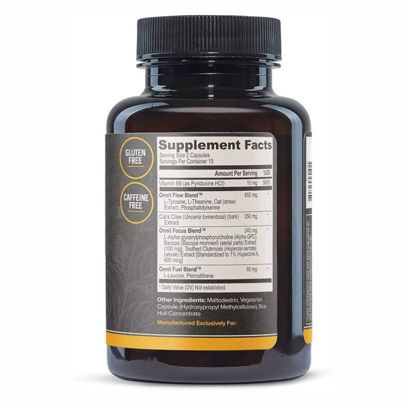 Brain Health Capsules Factory - OEM Memory Alpha GPC Nootropic