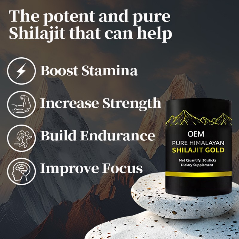 Shilajit Resin Factory - OEM Pure Fulvic Acid Energy Boost