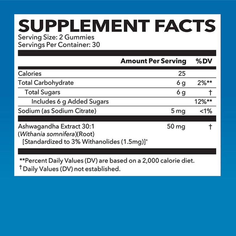 Ashwagandha Gummies Manufacturer - OEM Immune Support Relax Candy