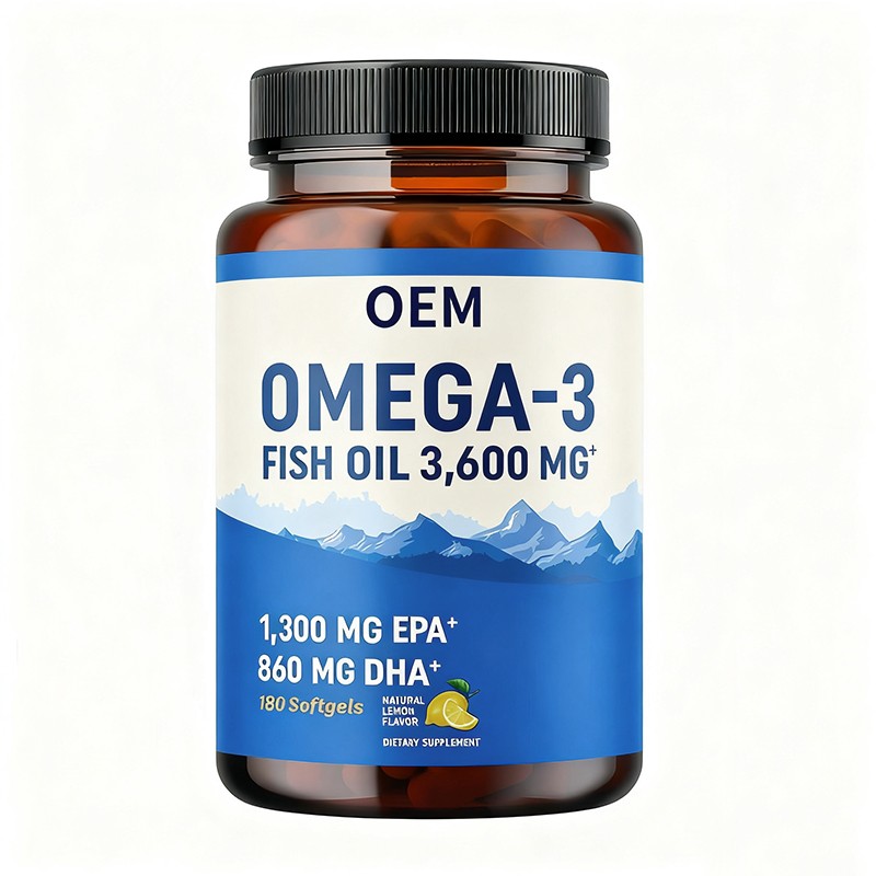 Fish Oil Softgels Factory - OEM Omega 3 Supplement Soft Capsules